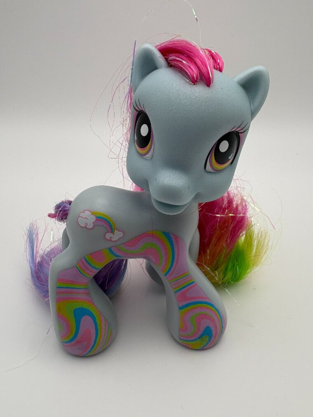 My Little Pony (MLP) Rainbow Dash 2008 G3.5 Special Edition Swirls (SKU: 717TO)